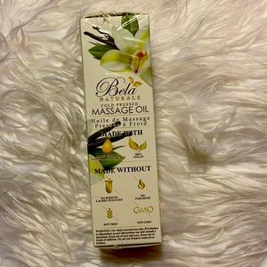 Bela Naturals. Massage oil